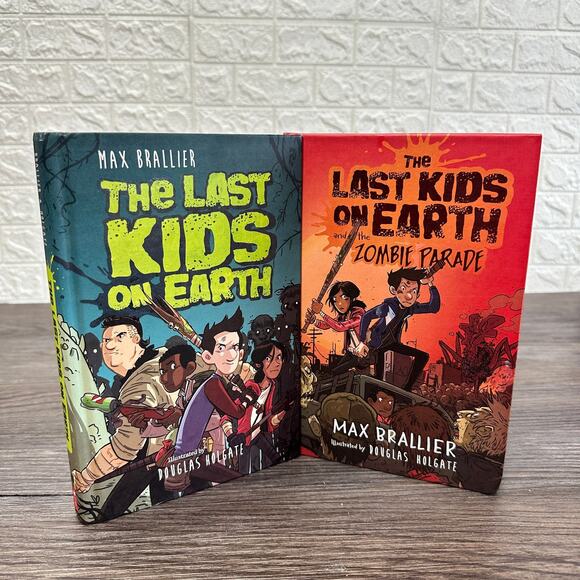 The Last Kids on Earth Series Book Volume 1 & 2 Hard Cover By Brallier & Holgate - Picture 1 of 6
